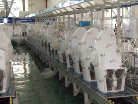 馬桶生産線