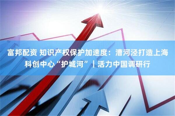 富邦配资 知识产权保护加速度：漕河泾打造上海科创中心“护城河”｜活力中国调研行