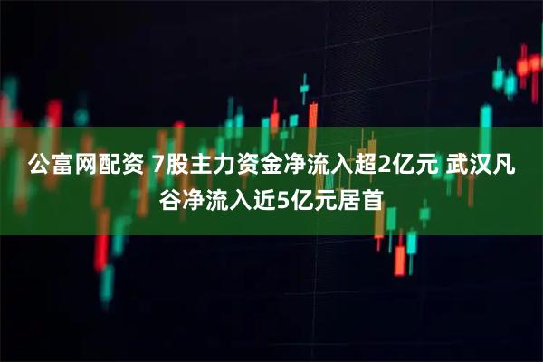 公富网配资 7股主力资金净流入超2亿元 武汉凡谷净流入近5亿元居首
