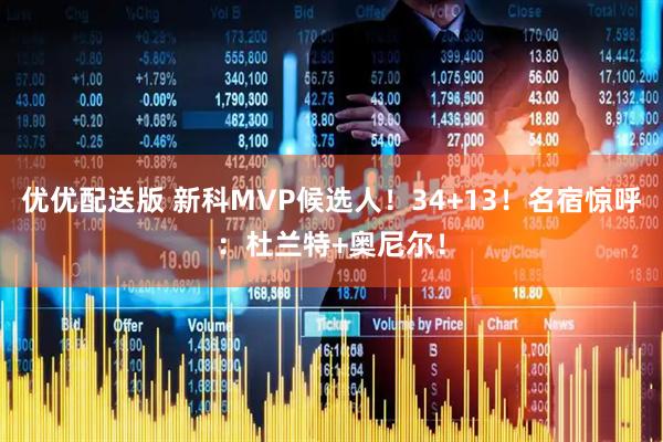 优优配送版 新科MVP候选人!34+13!名宿惊呼:杜兰特+奥尼尔!